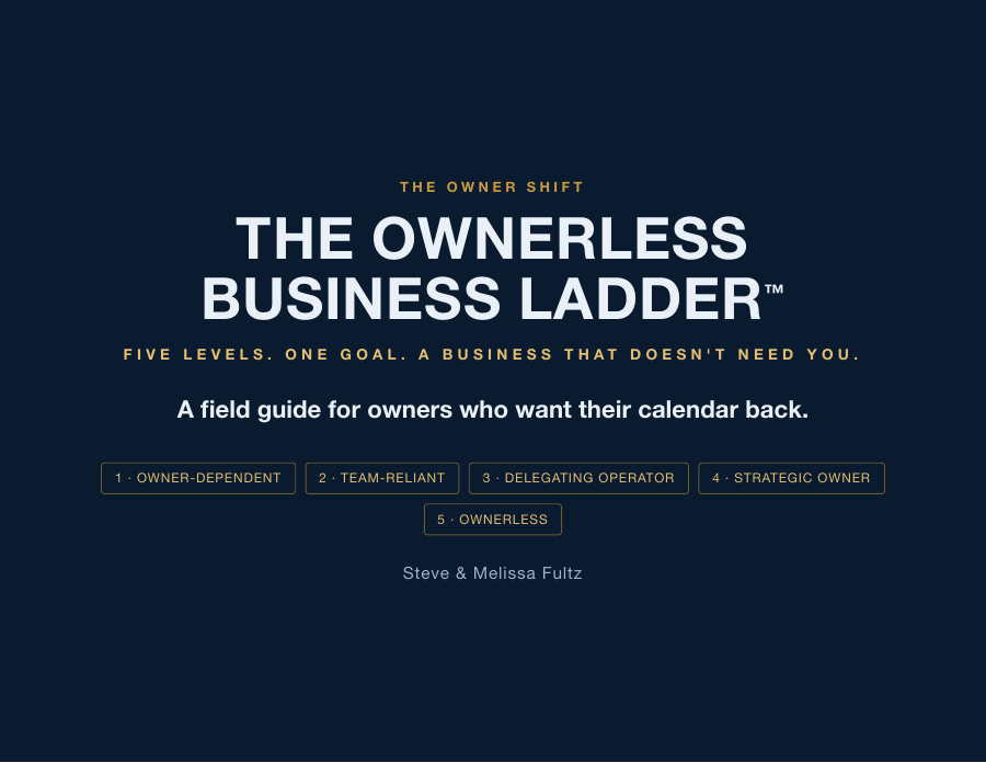 The Ownerless Business Ladder field guide cover